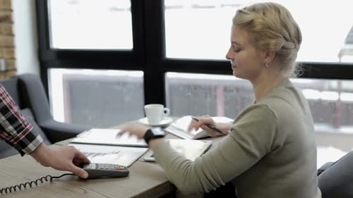 Pay using NFC technology using smart watches.