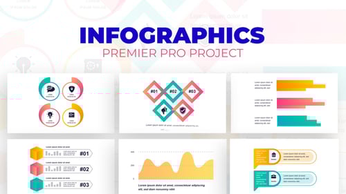 Business Infographics Vol.61 for Premiere Pro