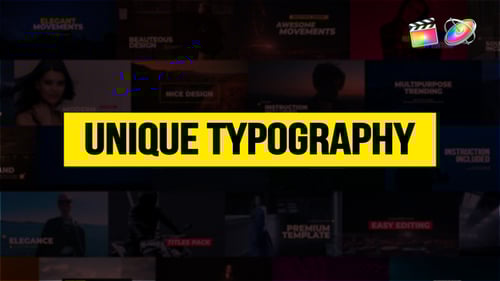 Clean Kinetic Typography Pack for Modern Video Edits