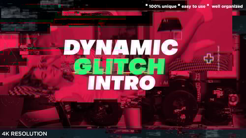 Dynamic Glitch Powerful Intro