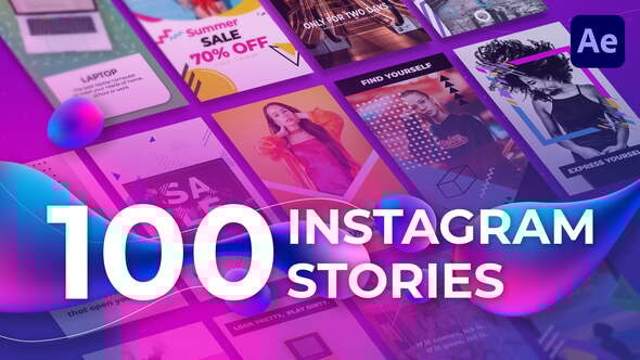 Cover for 100 Instagram Stories