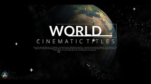 Global Space Cinematic Title Sequence