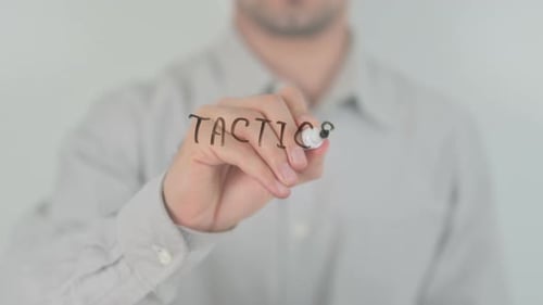Tácticas: escribir en la pantalla con la mano
