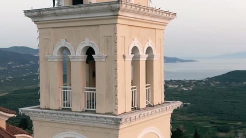 Flying Around The Bell Tower
