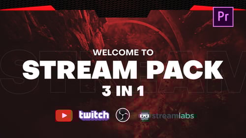 Pack de jeu Stream pour Premiere Pro