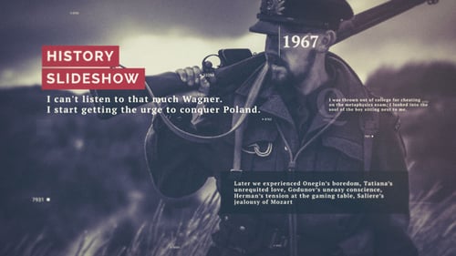 History Timeline Opener