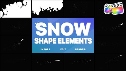 Magic Snow Elements | FCPX