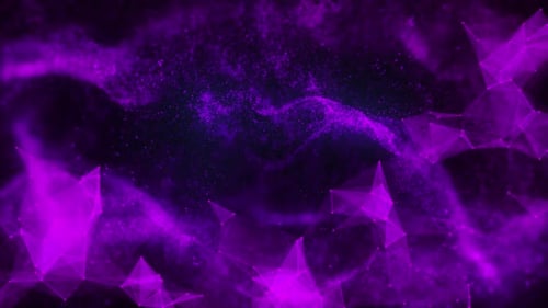 Digitaler Hintergrund lila Schleife