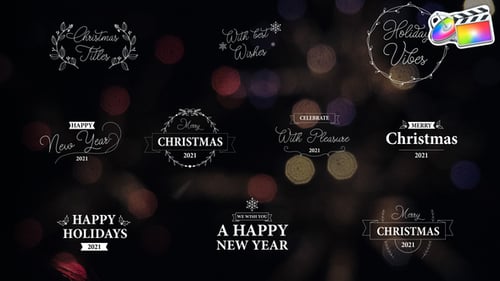 Christmas Titles | FCPX