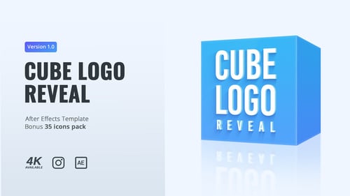 Dynamic Cube Corporate Logo Reveal Intro