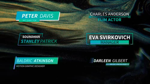 Dynamic Corporate Lower Thirds Pack for Professional Video