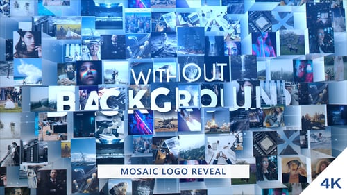 Mosaic Logo Reveal