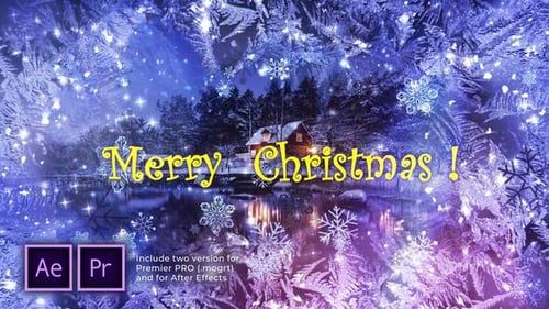 Magical Winter Holiday Slideshow with Parallax Effect