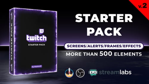 Pack de démarrage Twitch