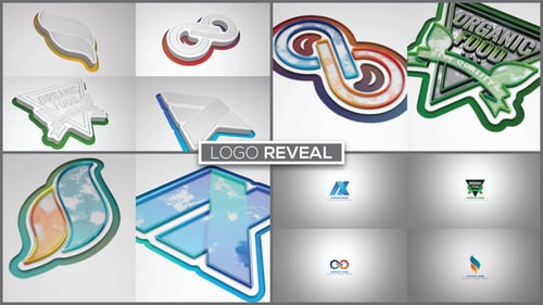 Extrusion Logo Reveal