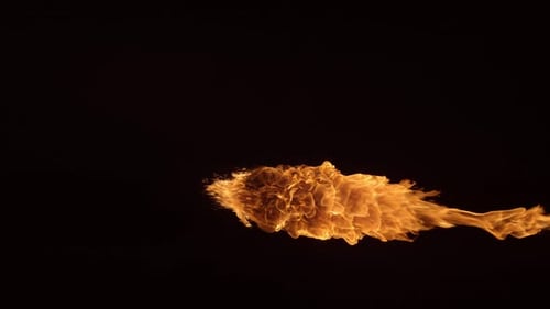 Fireball in slow motion; shot on Phantom Flex 4K at 1000 fps