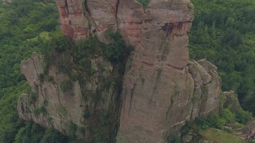 Fly over Belogradchik Rocks