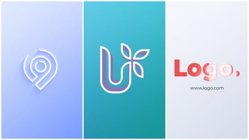 Simple Minimal Logo Reveal