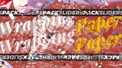 Wrapping Paper Sliders