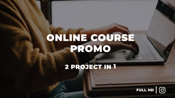 Online Course Promo, Openers ft. online learning & course promo - Envato