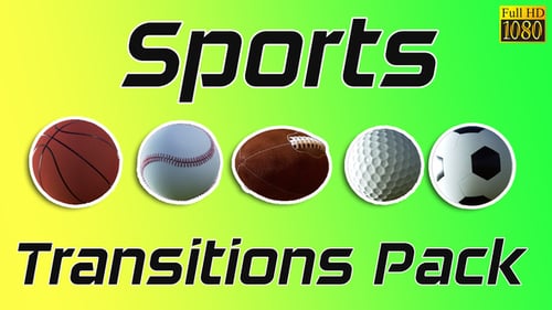 3D Sports Balls Animation Pack with Alpha Channel