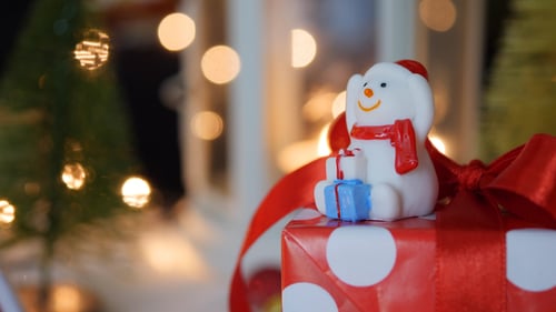 Schneemann-Weihnachten