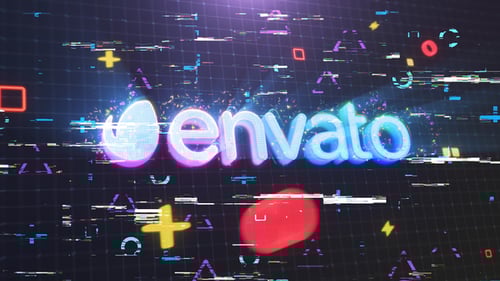 Cyber Tech Logo Reveal