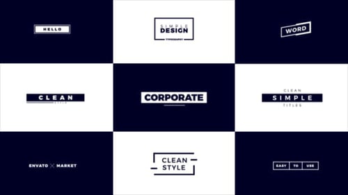 Corporate Titles | Premiere Pro
