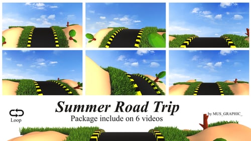 Sommer-Roadtrip 4k