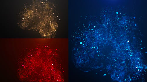 Elegant Particle Logo 2