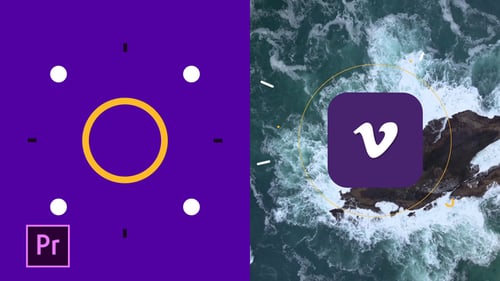 Logo abstrait 2D rapide