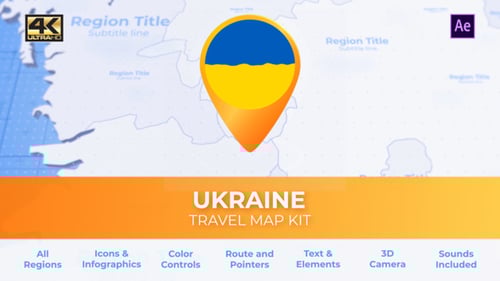 Ukraine Map - Ukrainian Travel Map