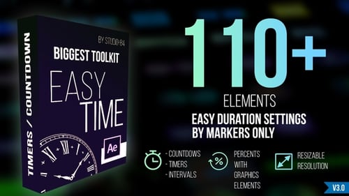 Countdown Timer toolkit "Easy Time"
