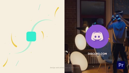 3D Shape Logo Stings 4K