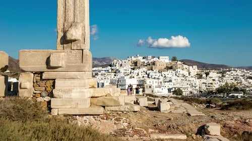 4K Timelapse at Naxos Island, Cyclades, Greece