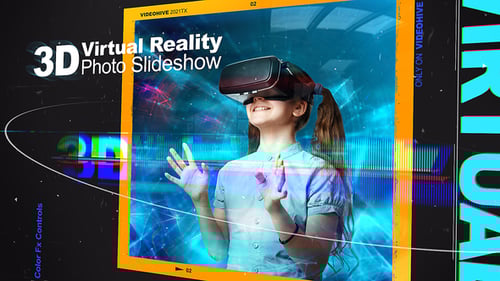 3D Virtual Reality Foto Diashow