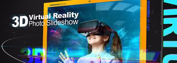 3D Virtual Reality Photo Slideshow