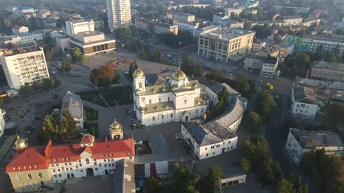 Aerial Shot The City Luck