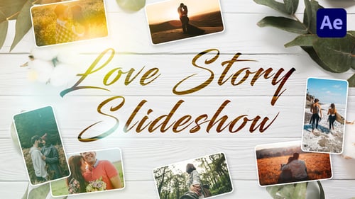 Romantic Photo Slideshow with Elegant Transitions