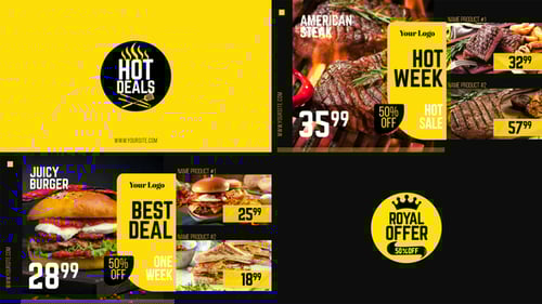 Royal Offer - Food Menu Promo