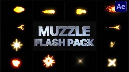 Muzzle Flash Pack | After Effects