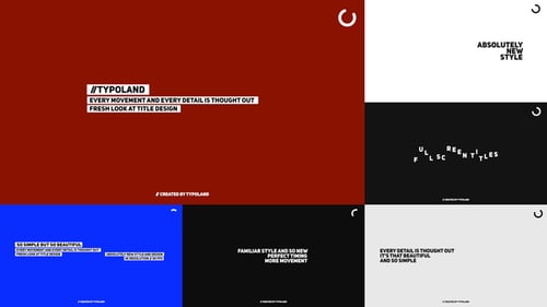 Minimal Typography