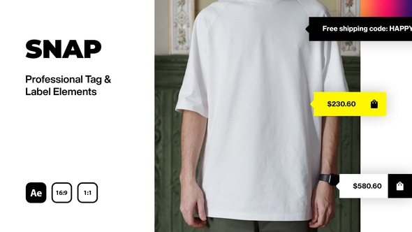 Cover for SNAP Price Tags & Labels