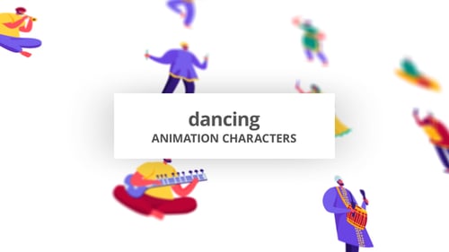 Dancing - Character Set
