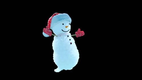 Snowman Dancing HD