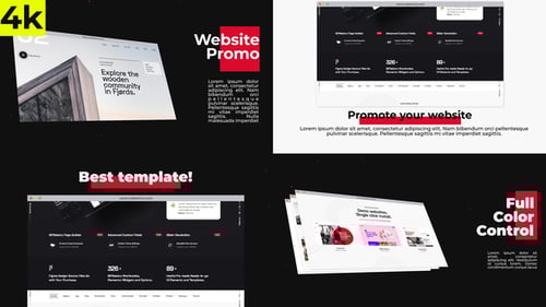 Dynamic Website Promotion with Digital Device Mockups