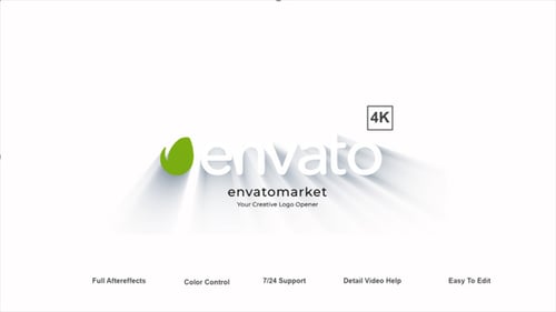 Stroke White Logo Reveal