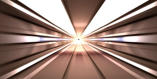 Space Tunnel Logo Reveal