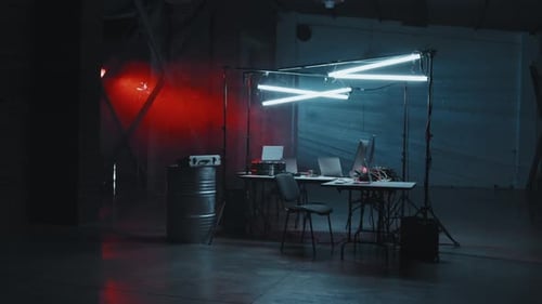 La cachette des Dark Hackers