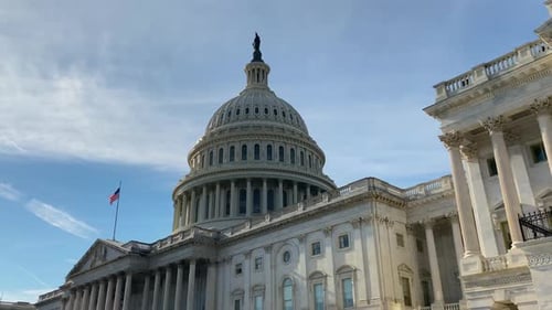 The East Front of the United States Capitol Washington DC